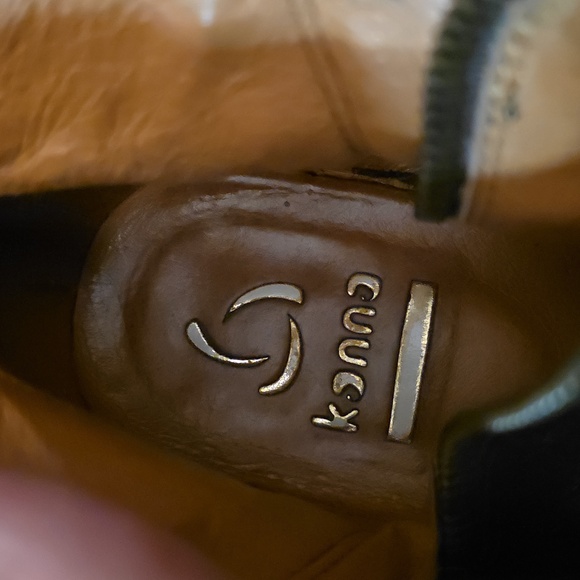 Kanna Leather Cowbow Style Ankle Pointy Boots - Picture 6 of 6